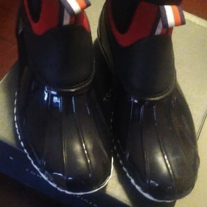 Tommy hilfiger holland rain boots size 8 navy